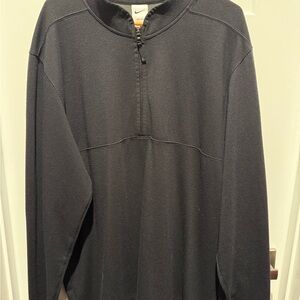 Nike Black Half-Zip Sweater